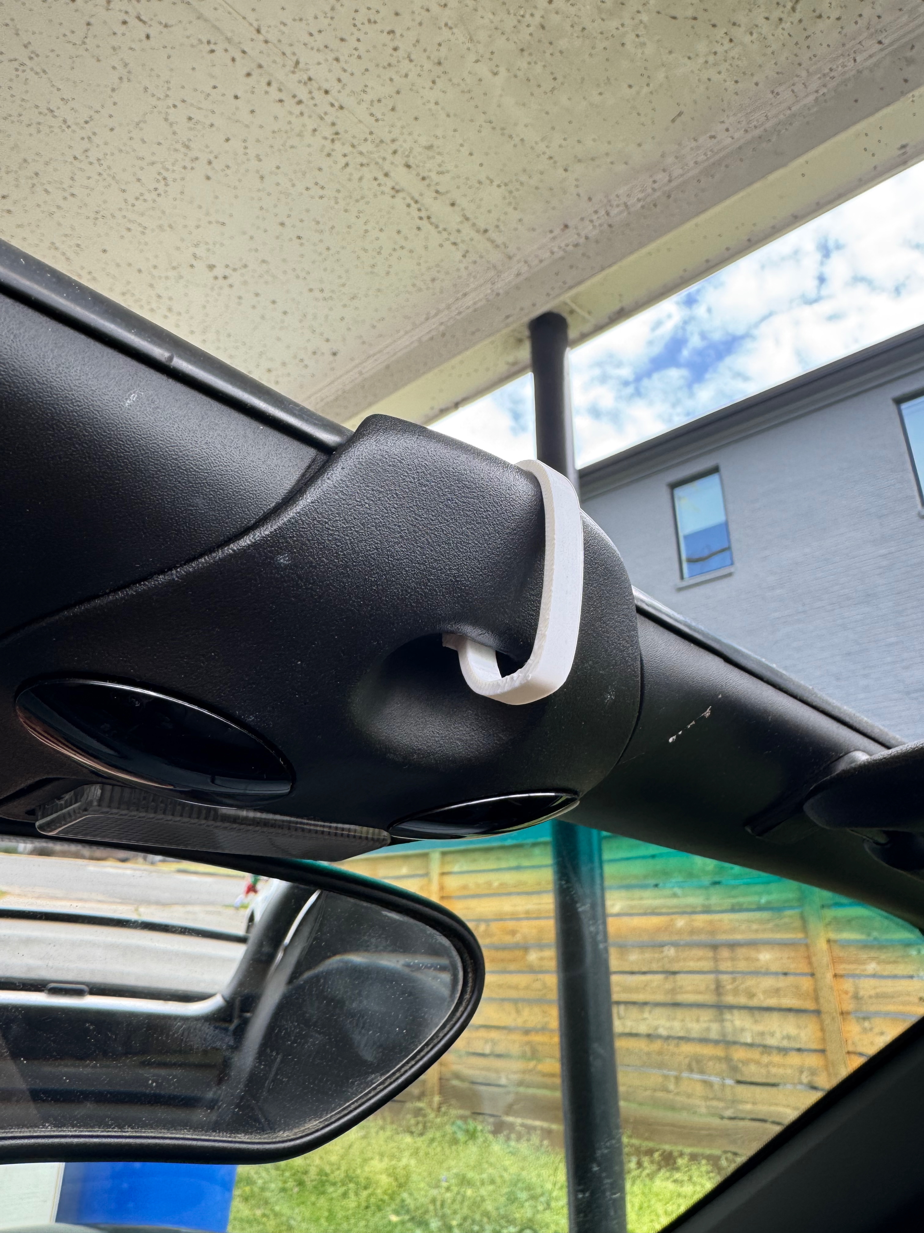 Porsche Boxster 986 Convertible Clip Security Red