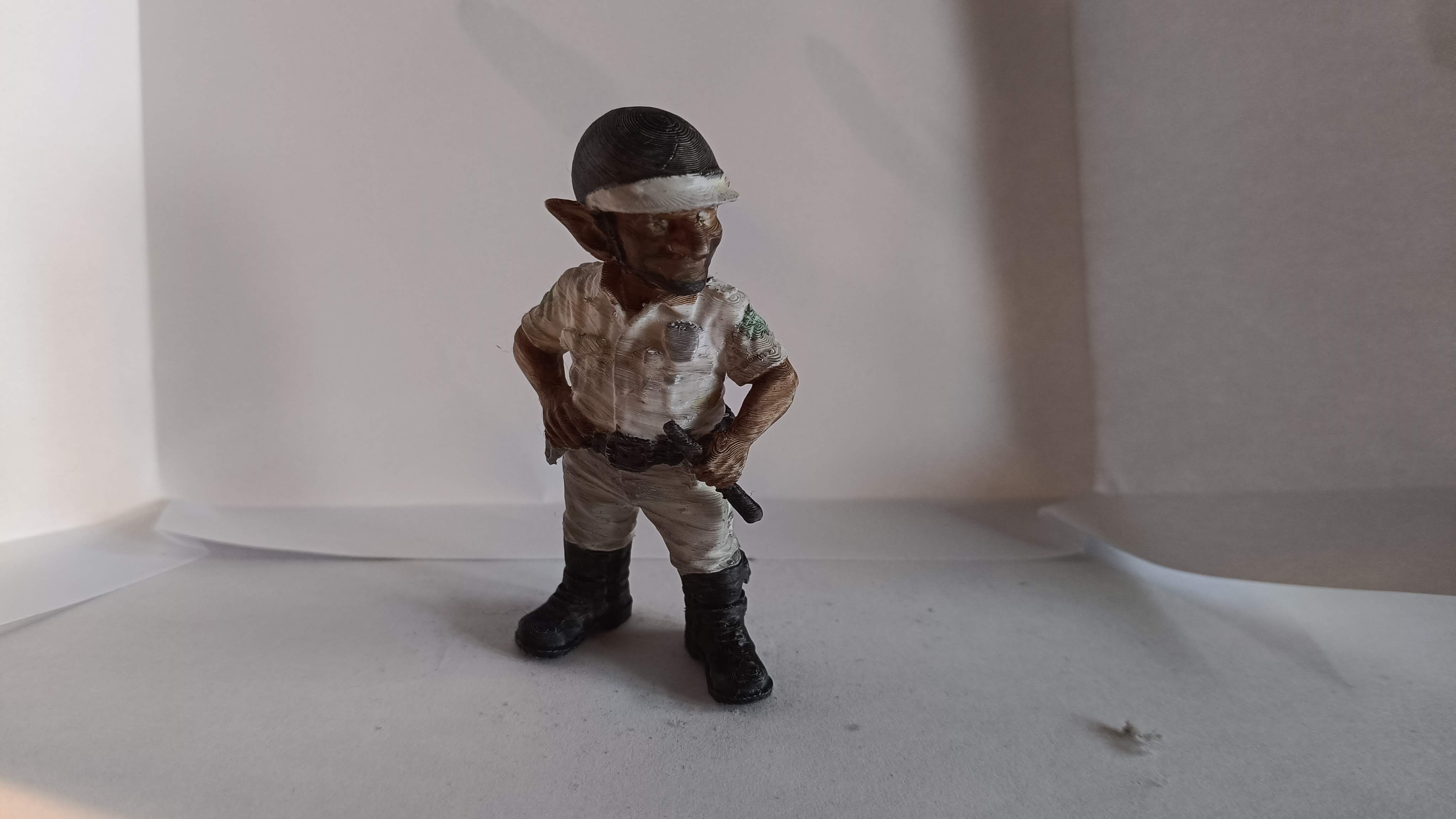 Road police goblin 3D model by Helpman