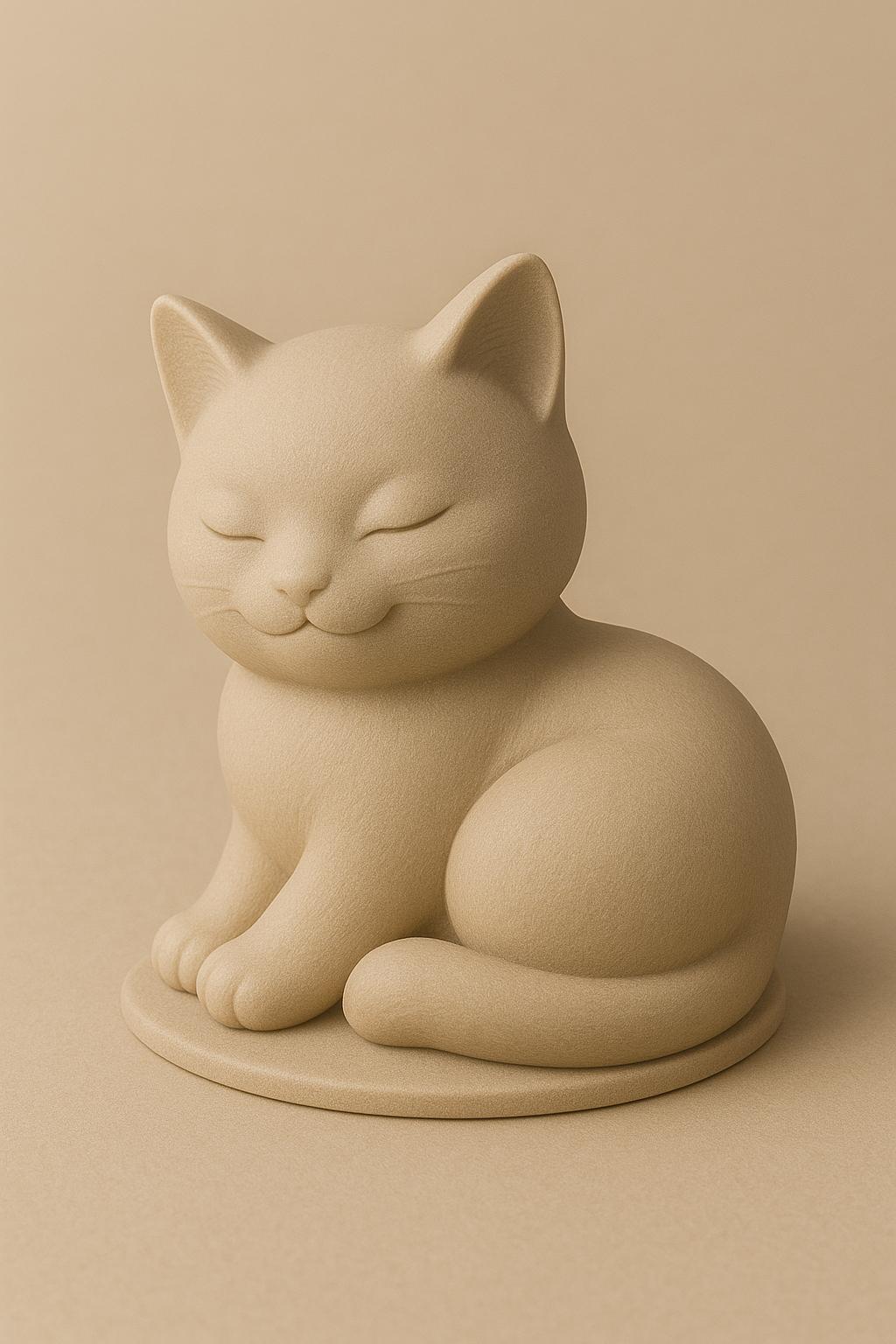 Breath of Serenity – Sleeping Cat Bust