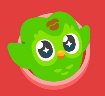 Duolingo medal for January