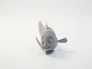 Nemo Fish Figurine Cartoons Animation 3D Printable