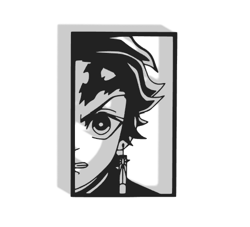 Tanjiro from Demon Slayer Decor
