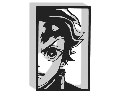 Tanjiro from Demon Slayer Decor