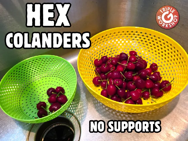 HEX Colanders - No Supports