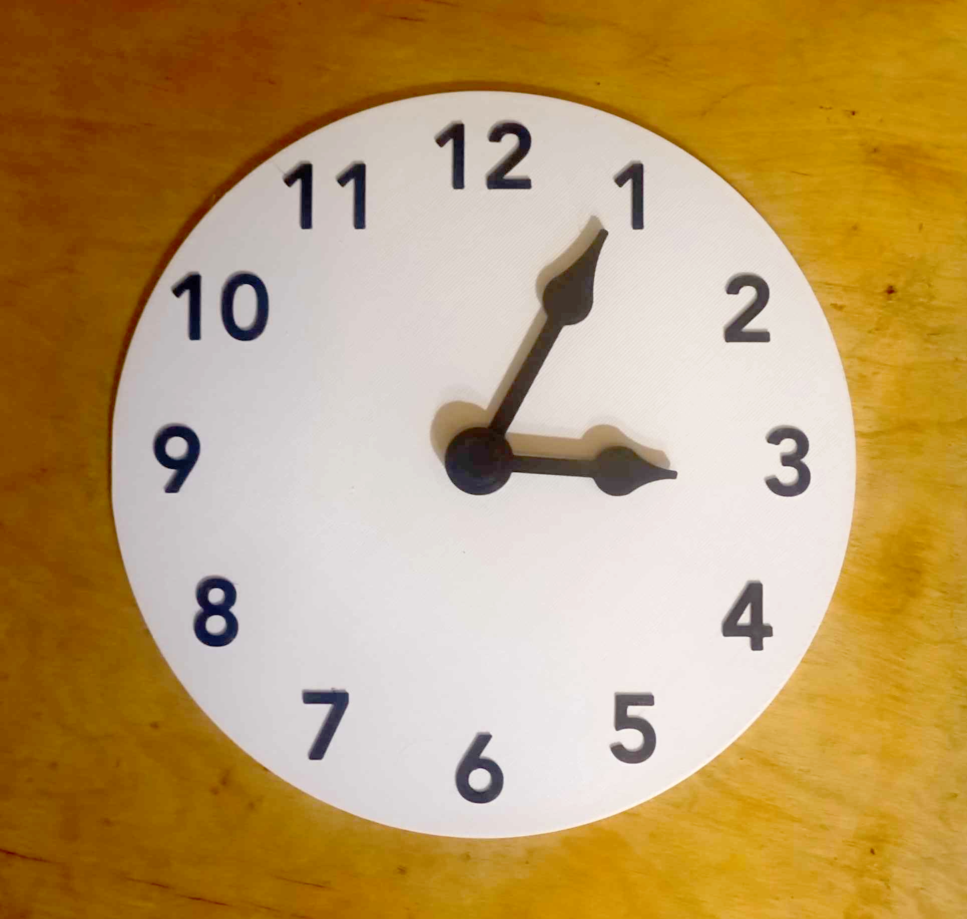 Simplest Learning Clock (školní hodiny)