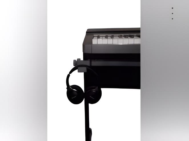 Vertical Bluetooth Headphone Mount-No Supports