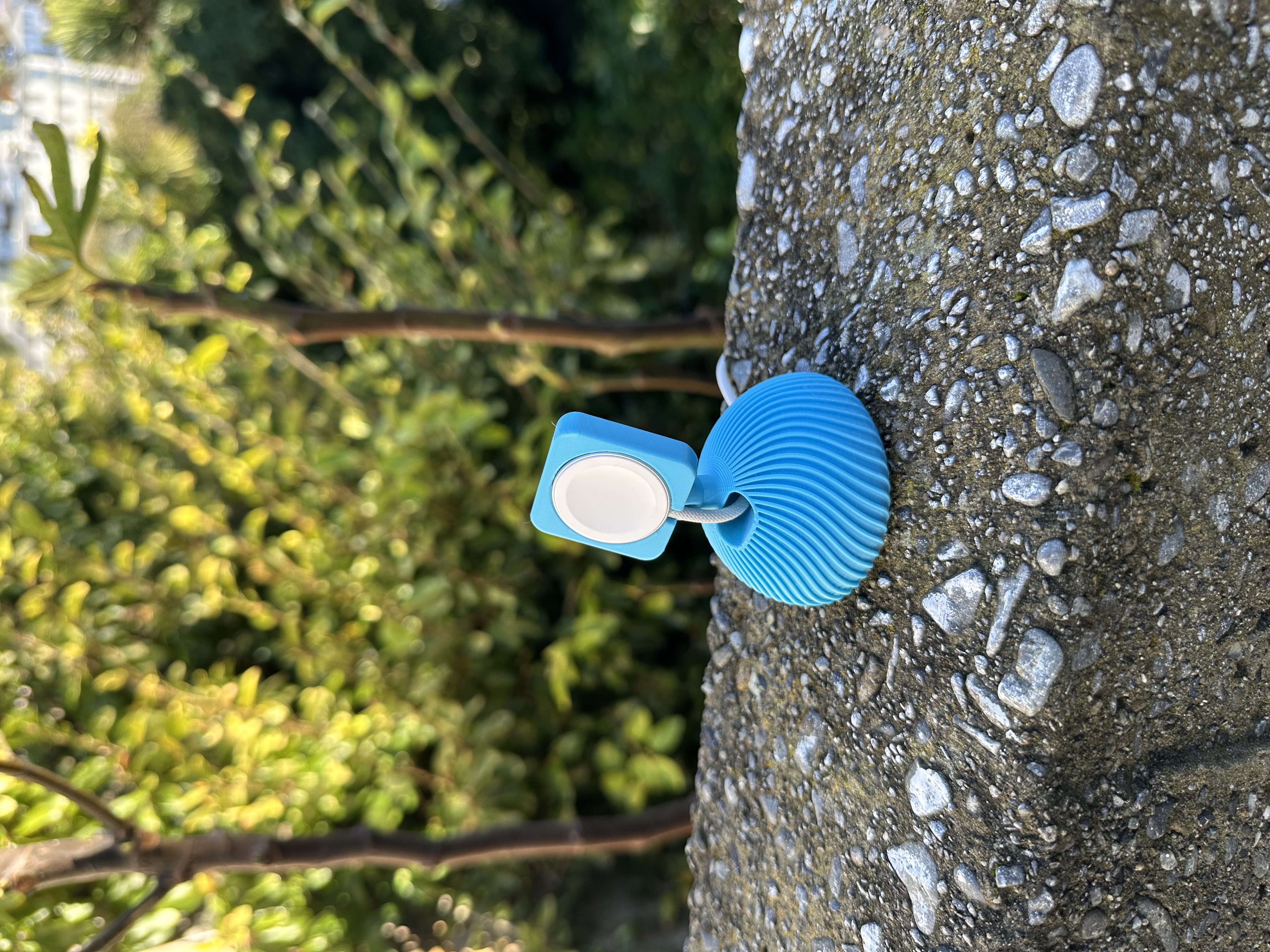 AppleWatch charger stand (swirley design)