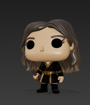 Fourth Wing Violet Sorrengail Funko-Inspired Figurine