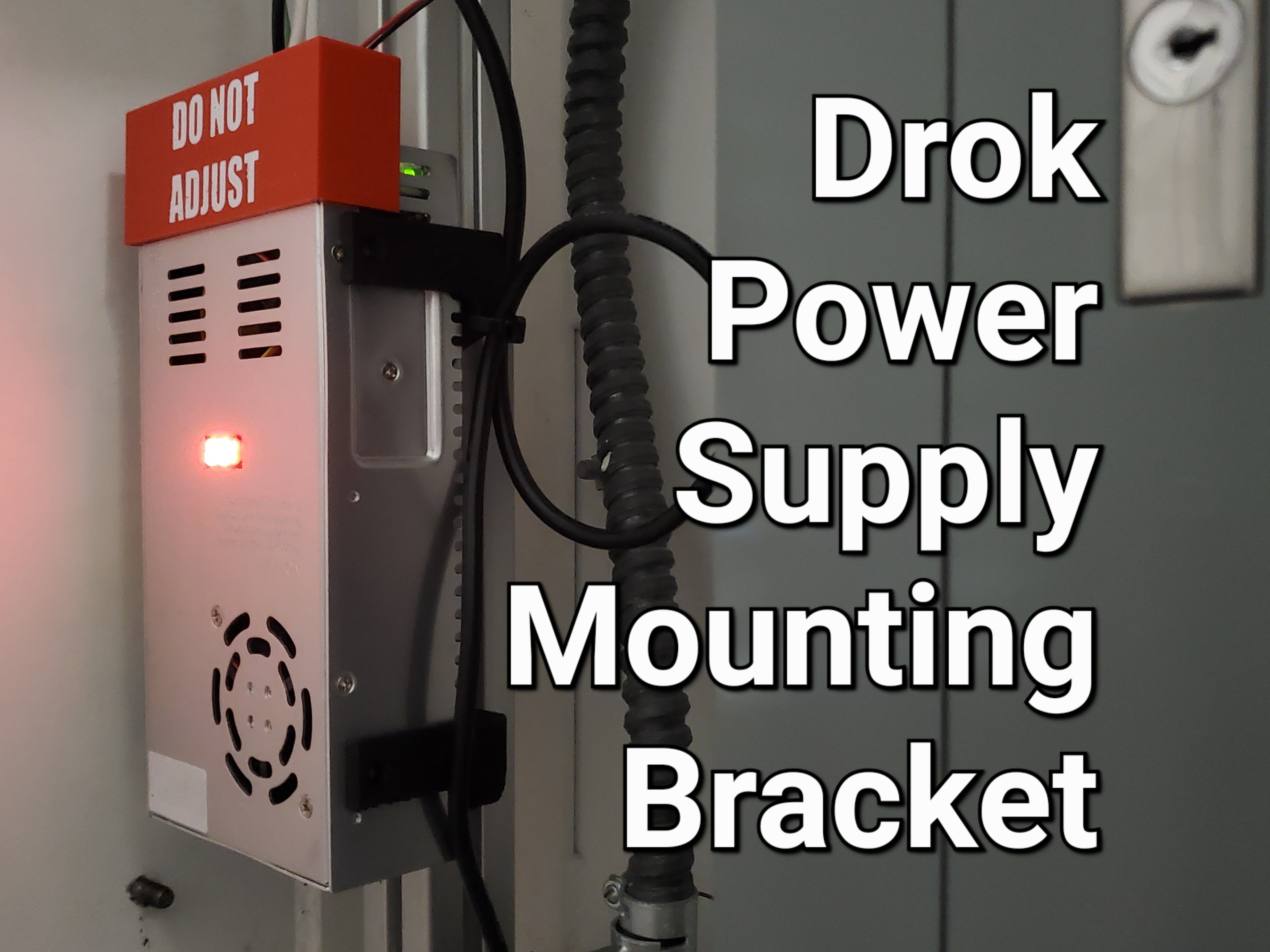 Mounting Bracket for Drok Power Supply