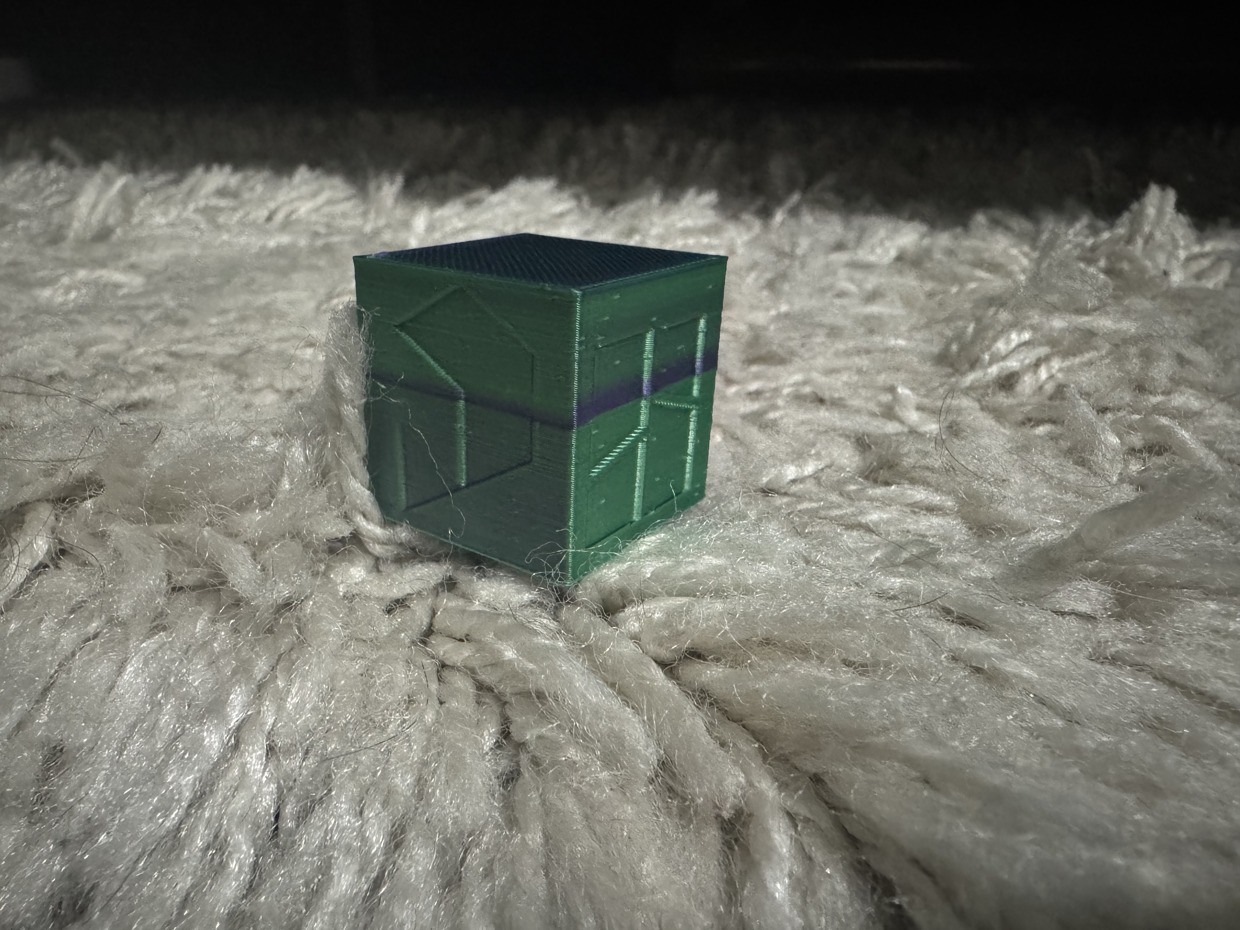 Calibration test cube with logos! (Printables, Bambu, Sunlu, Artillery)