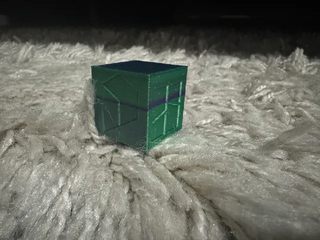 Calibration test cube with logos! (Printables, Bambu, Sunlu, Artillery)