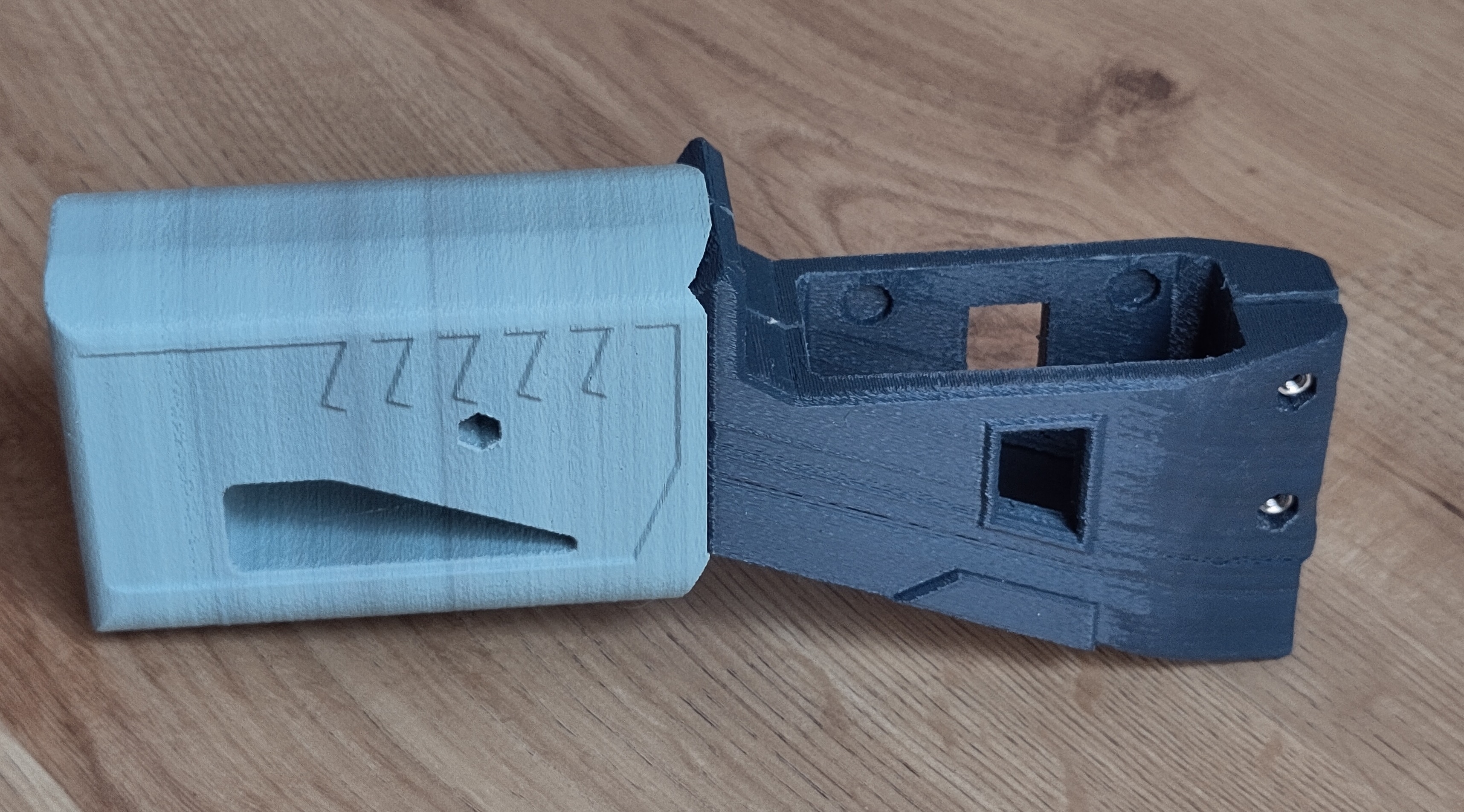 Stock for X-shot Fury X Stock (modified from Rifle Bodykit)