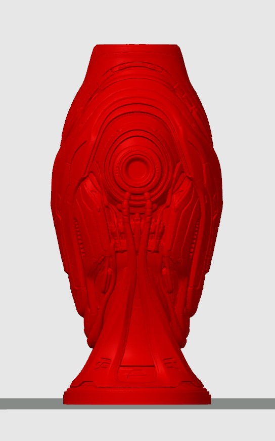 Cybernetic Exoskeleton Vase