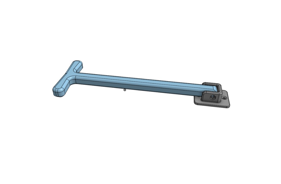 Door pull for wheelchair users