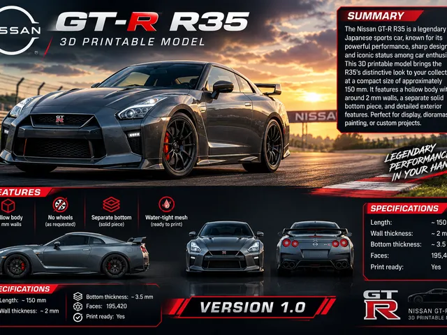 Nissan GT-R R35  with engineand gearbox