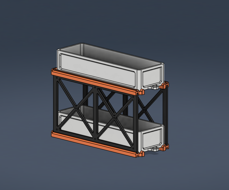 Miniatura 4 do modelo 3D Modular Pill Box