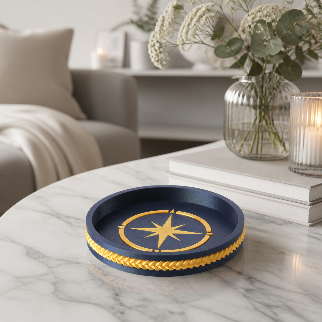 Compass Rose Tray