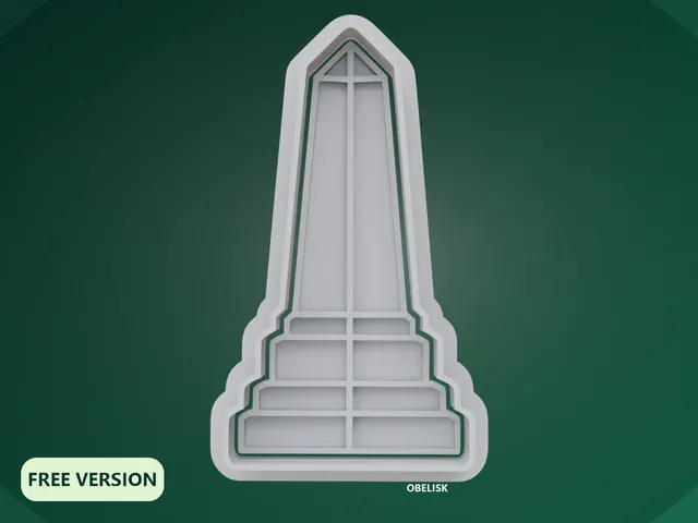 Cemetery Cookie Cutter STL – 3D Print Biscuit Mold Set