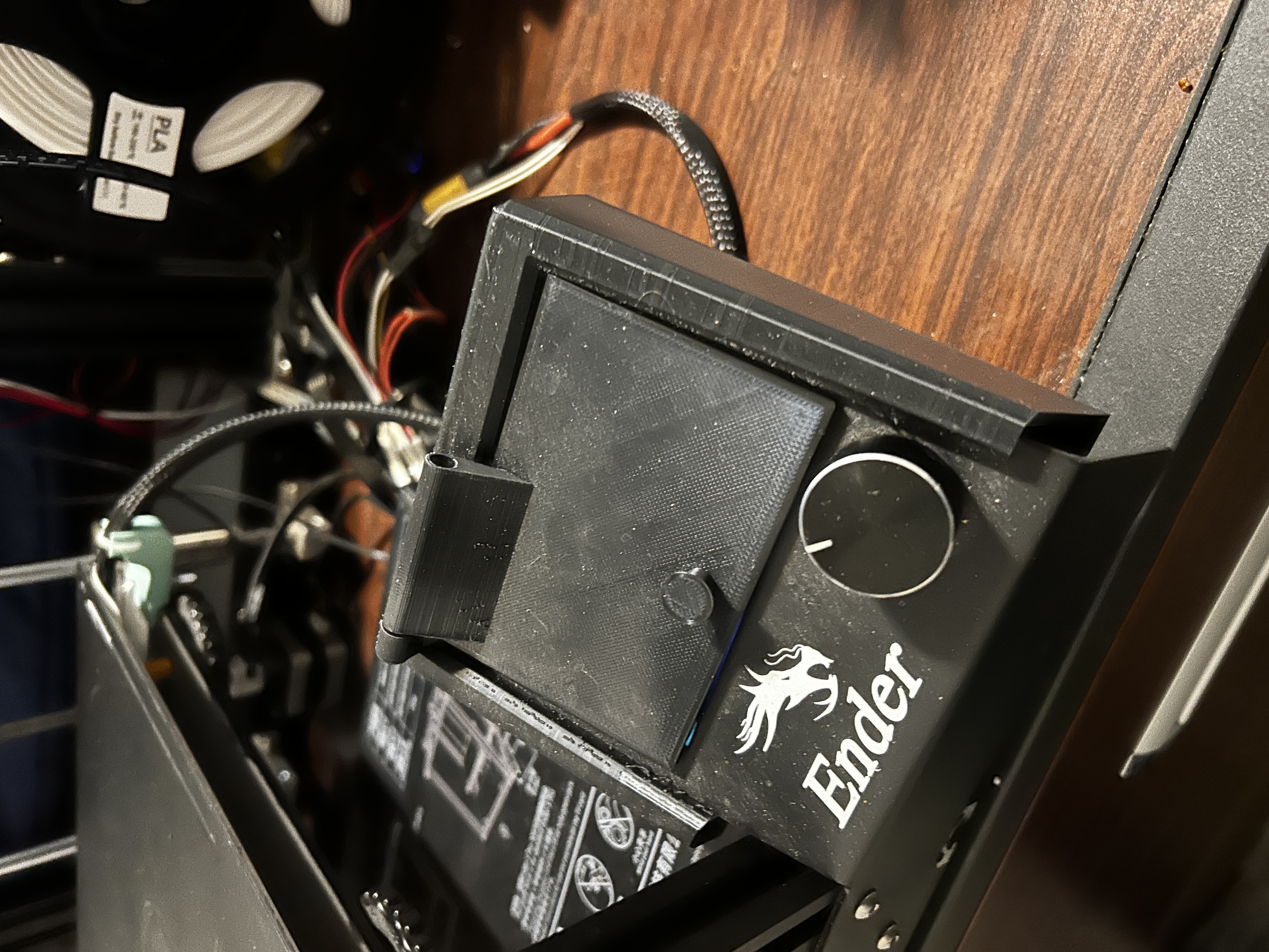Ender 5 LCD Cover With Lid