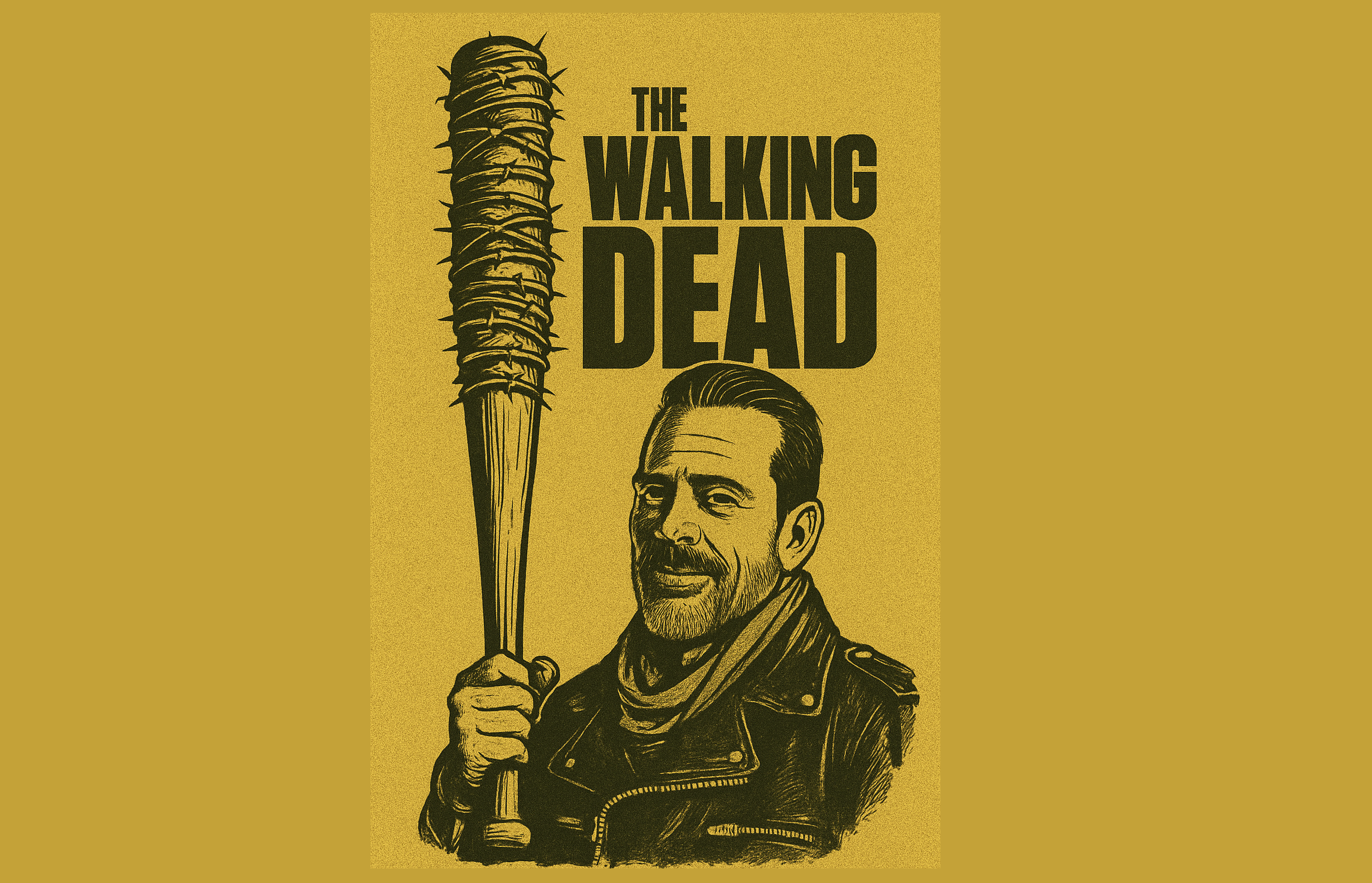 Walking Dead - Negan (multi-color printing)