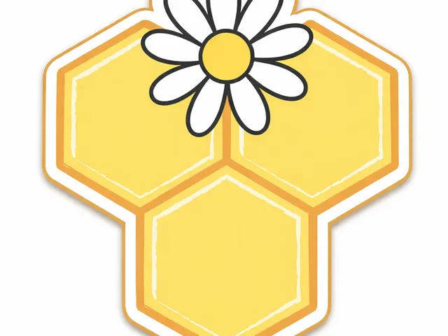 Honeycomb with Daisy Cookie Cutter