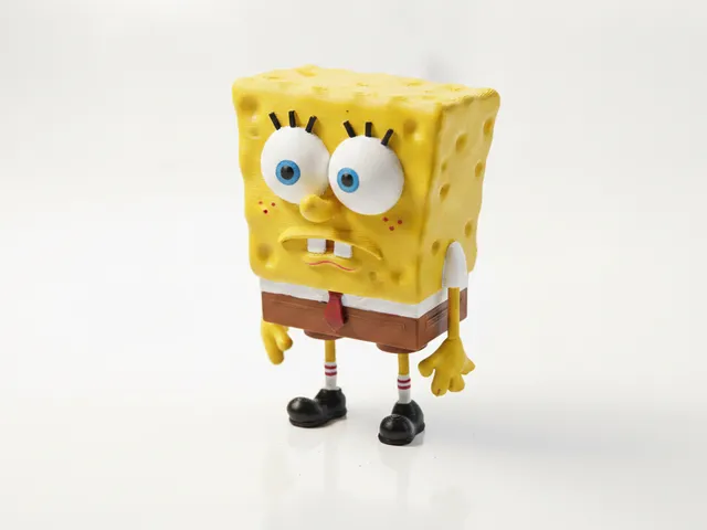 Sad SpongeBob Figurine Cartoon 3D Printable