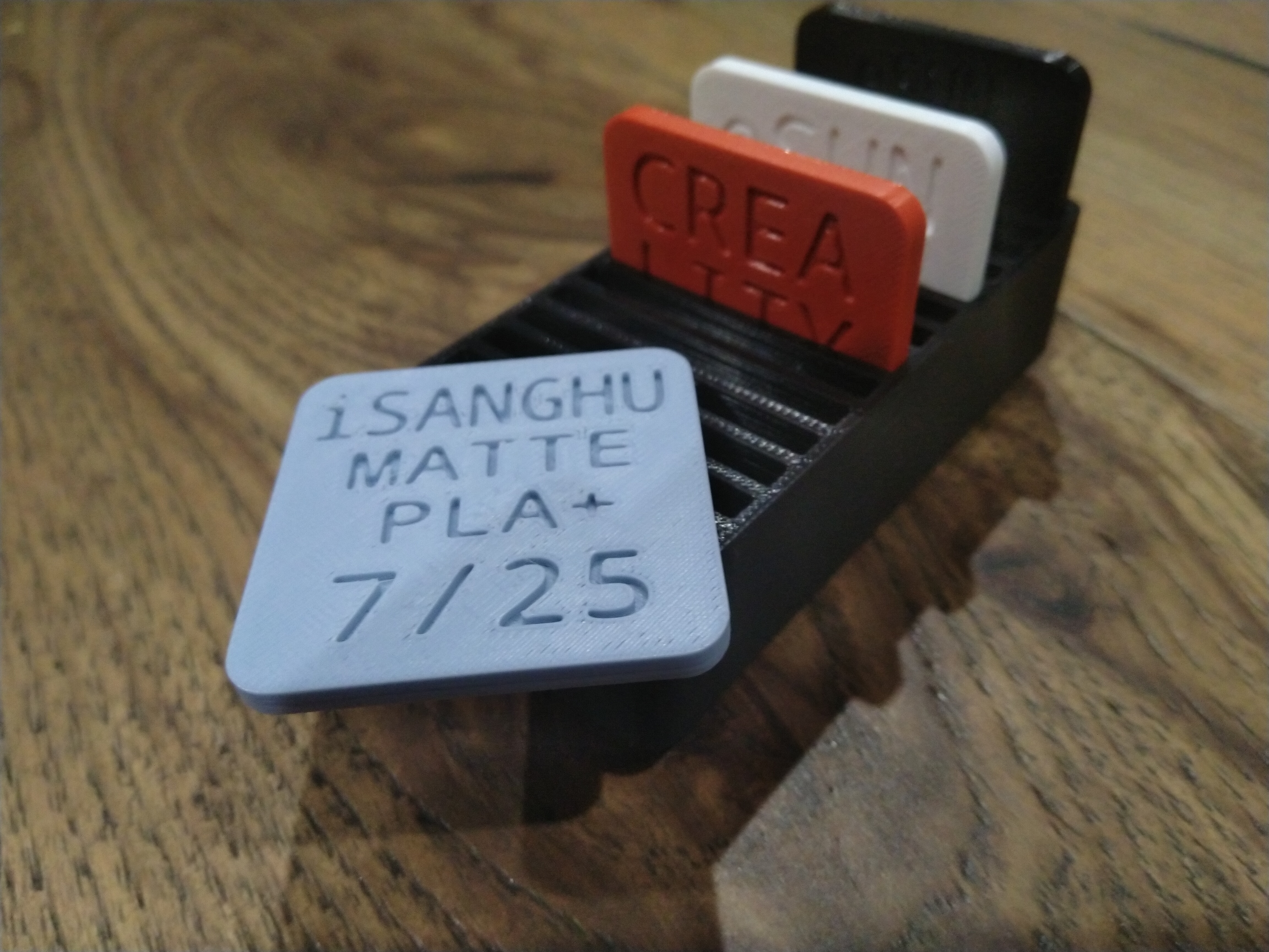 Simple Square Swatch for 'Gridfinity Filament Swatch Holder' by vermotr