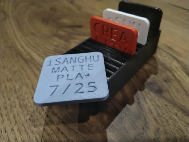 Simple Square Swatch for 'Gridfinity Filament Swatch Holder' by vermotr