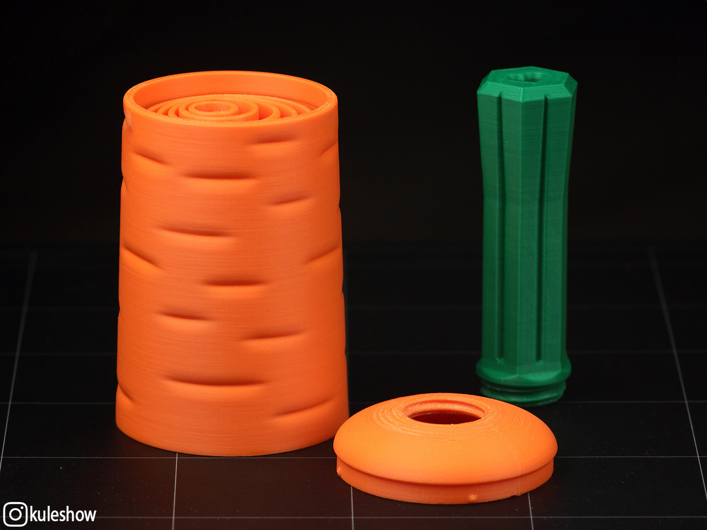 Miniatura 3 do modelo 3D Collapsible Carrot