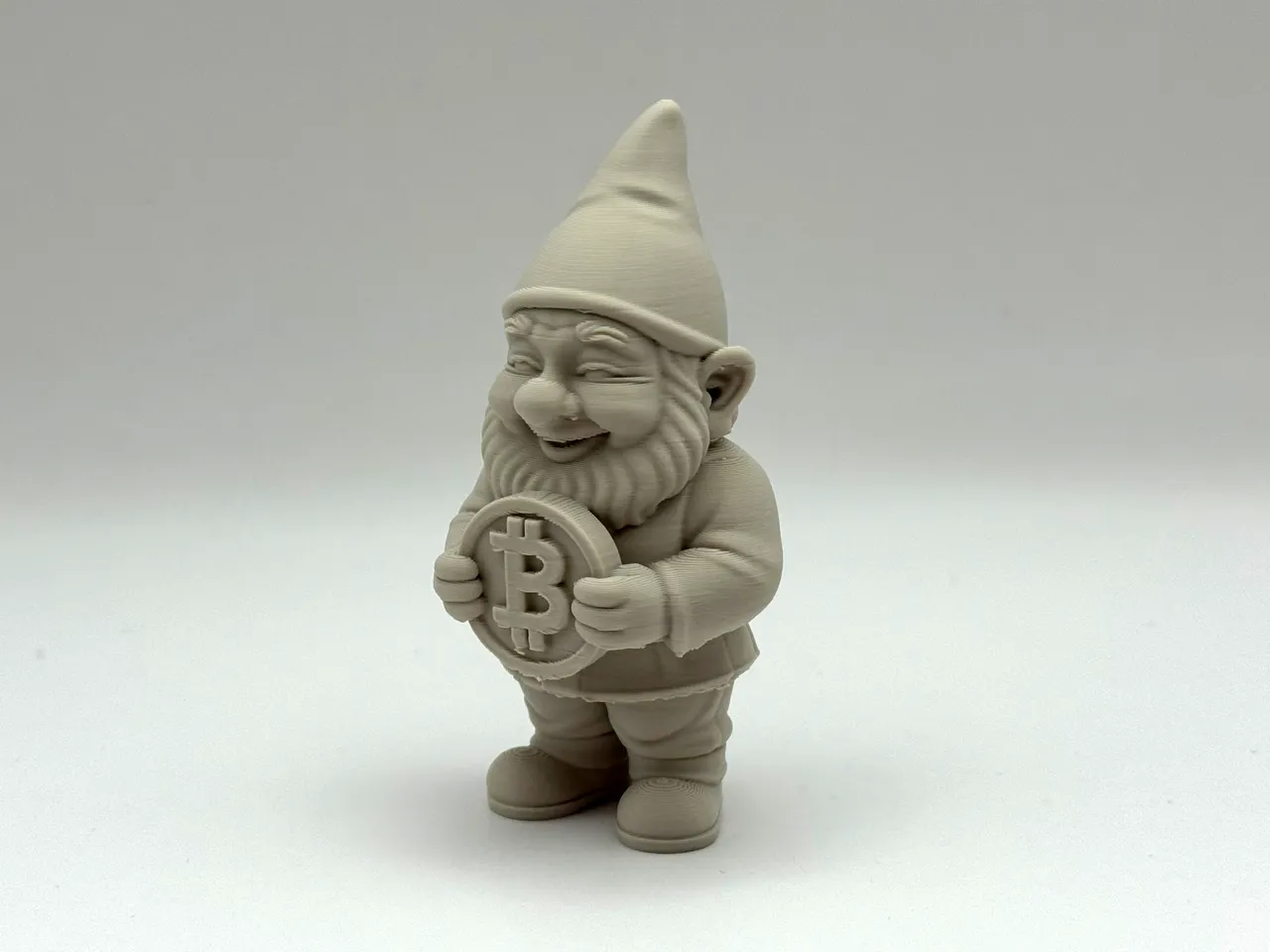 Crypto Garden Gnome by Stigern | Download free STL model | Printables.com