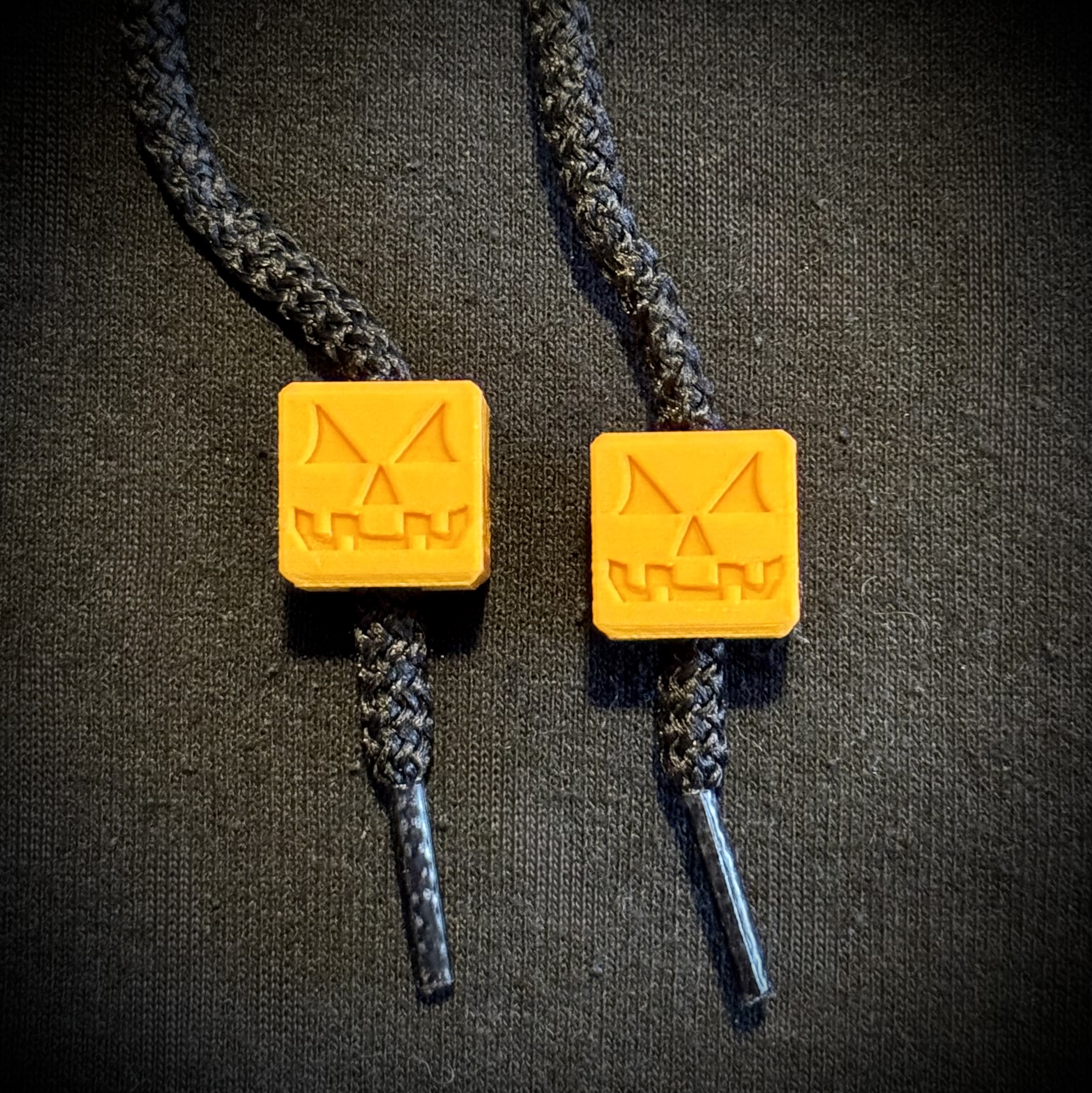 Square Pumpkin Bead