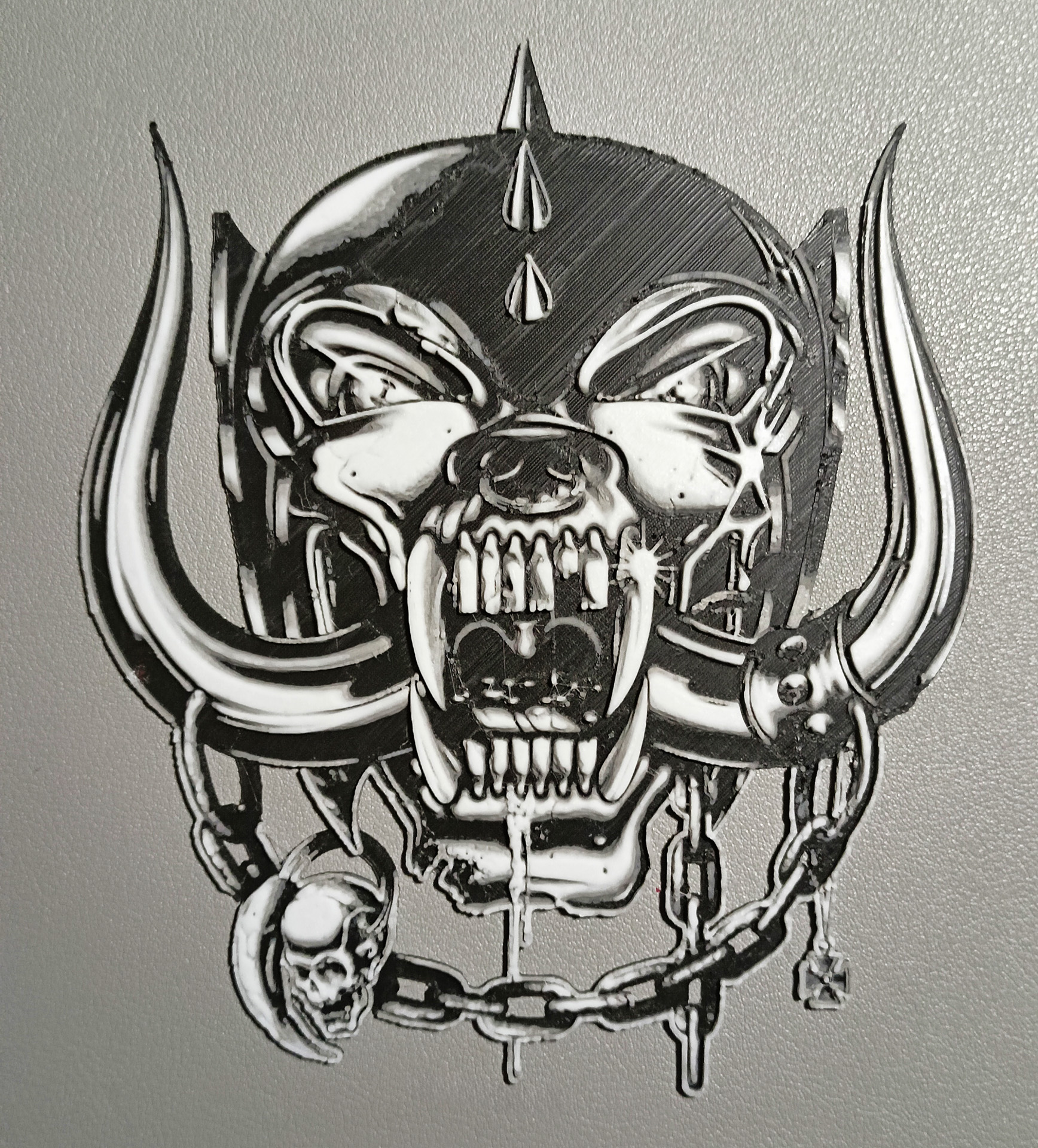 Snaggletooth - Motorhead logo - Hueforge