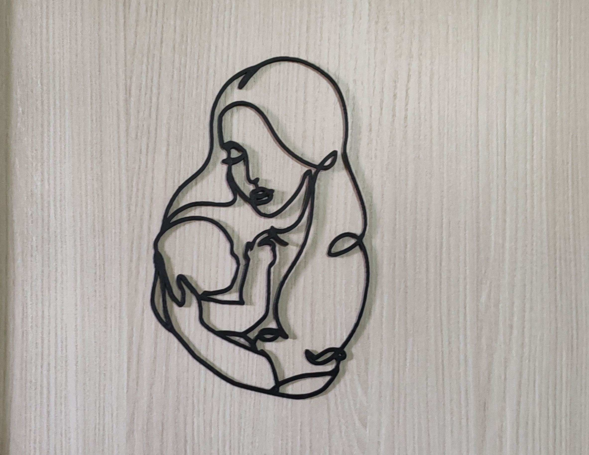 Mother holding baby - Mother's day 2d home decor