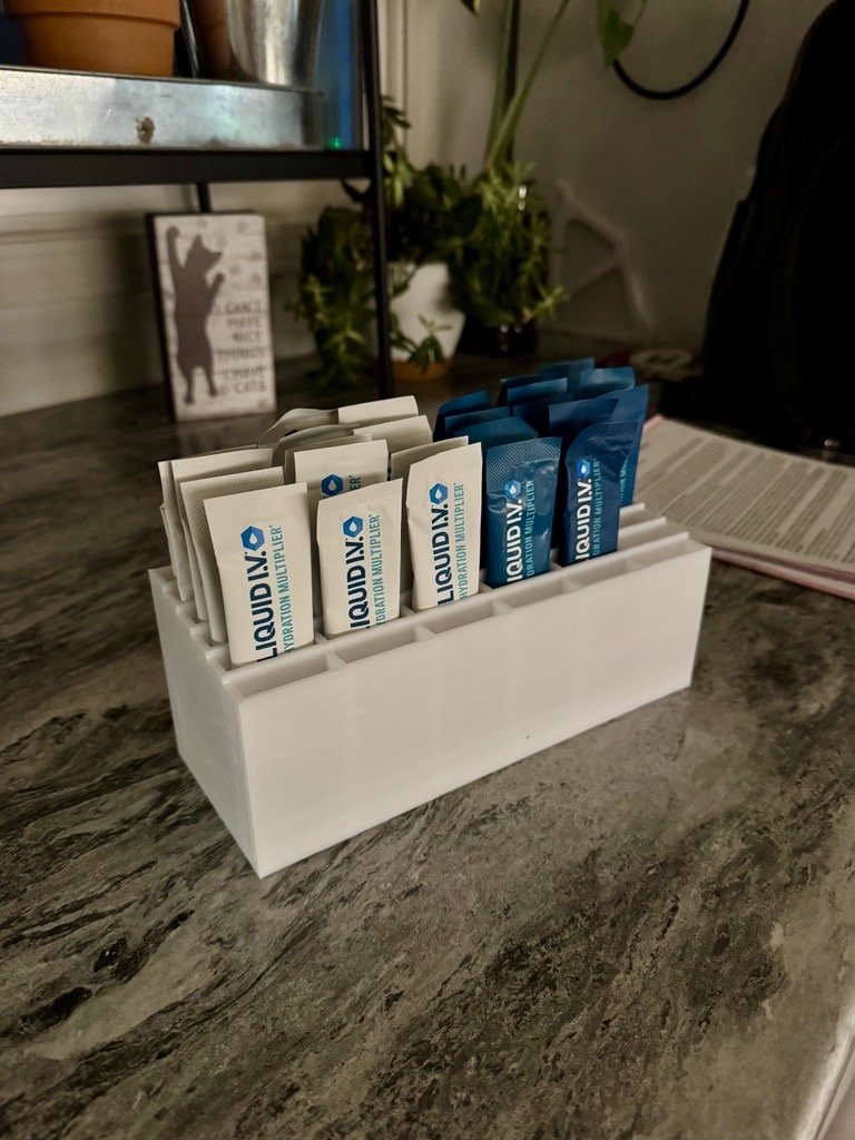 Liquid IV Powder Packet Organizer