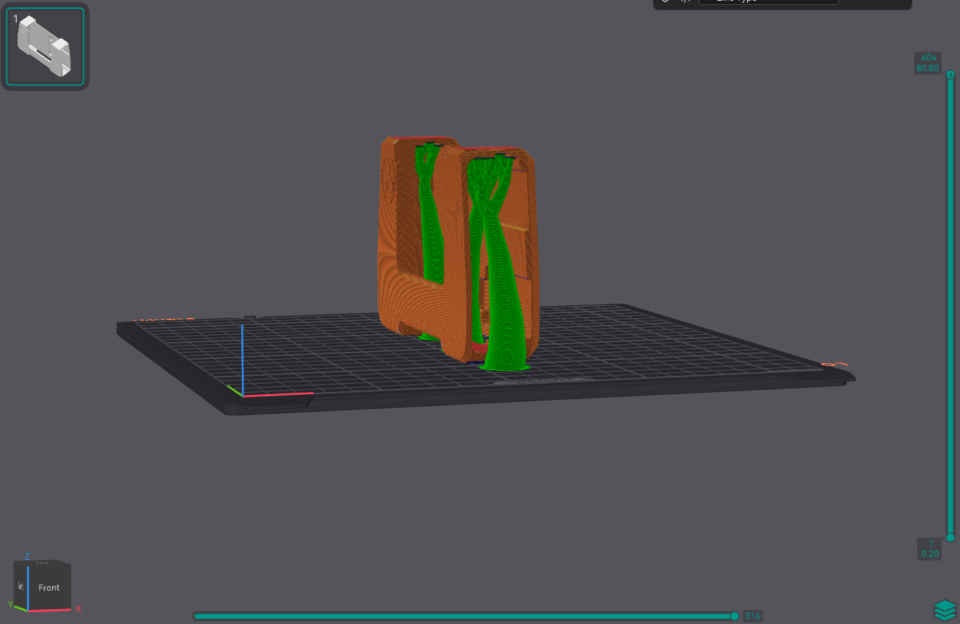 Miniatura 7 do modelo 3D TrimUI Brick GripCase