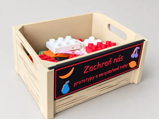 Misprint Fruit Crate – Bin for Failed Prints and Prototypes