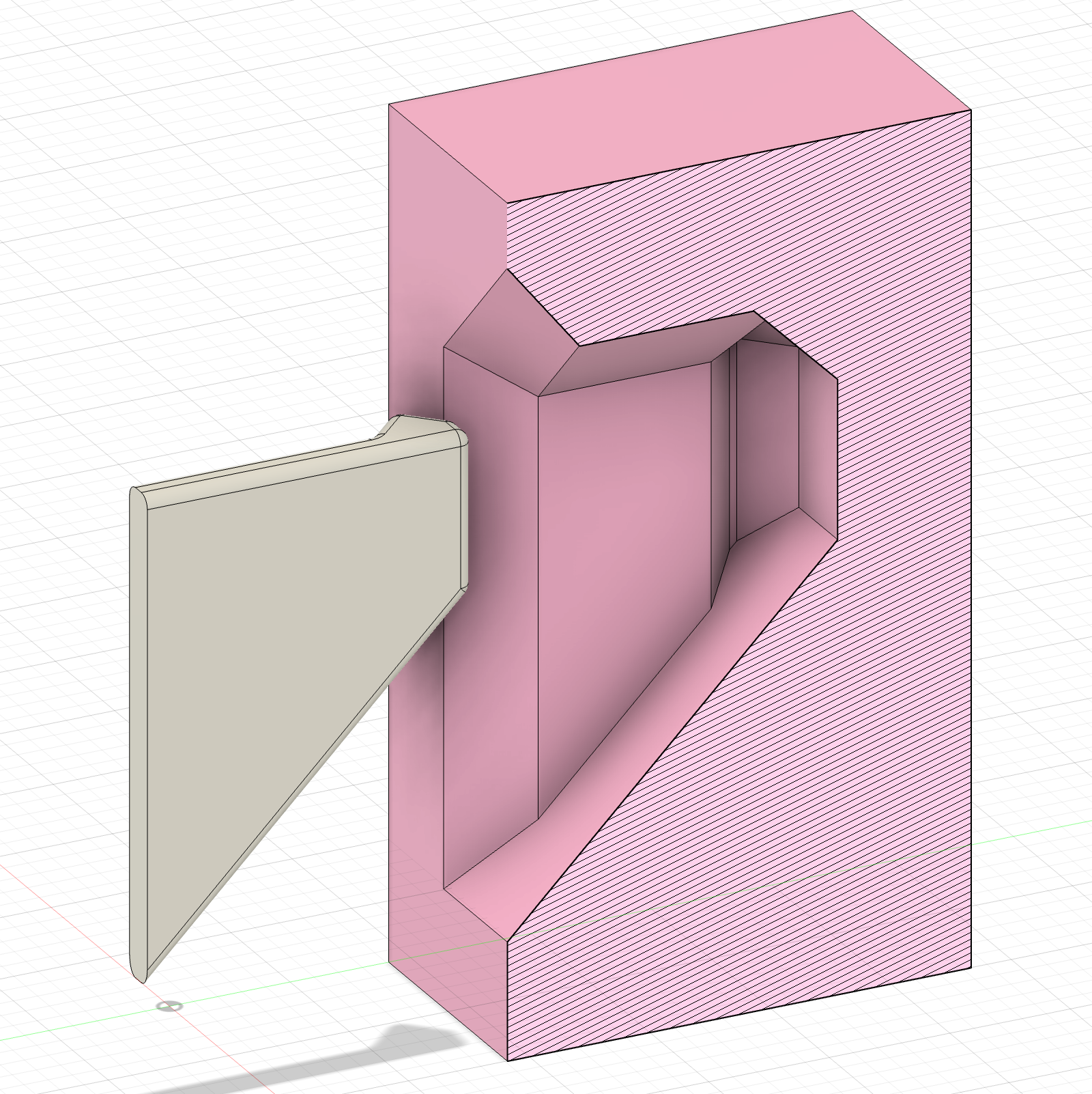 Snap-Fit Connector Component (STEP + Parametrized) — miniatura 2