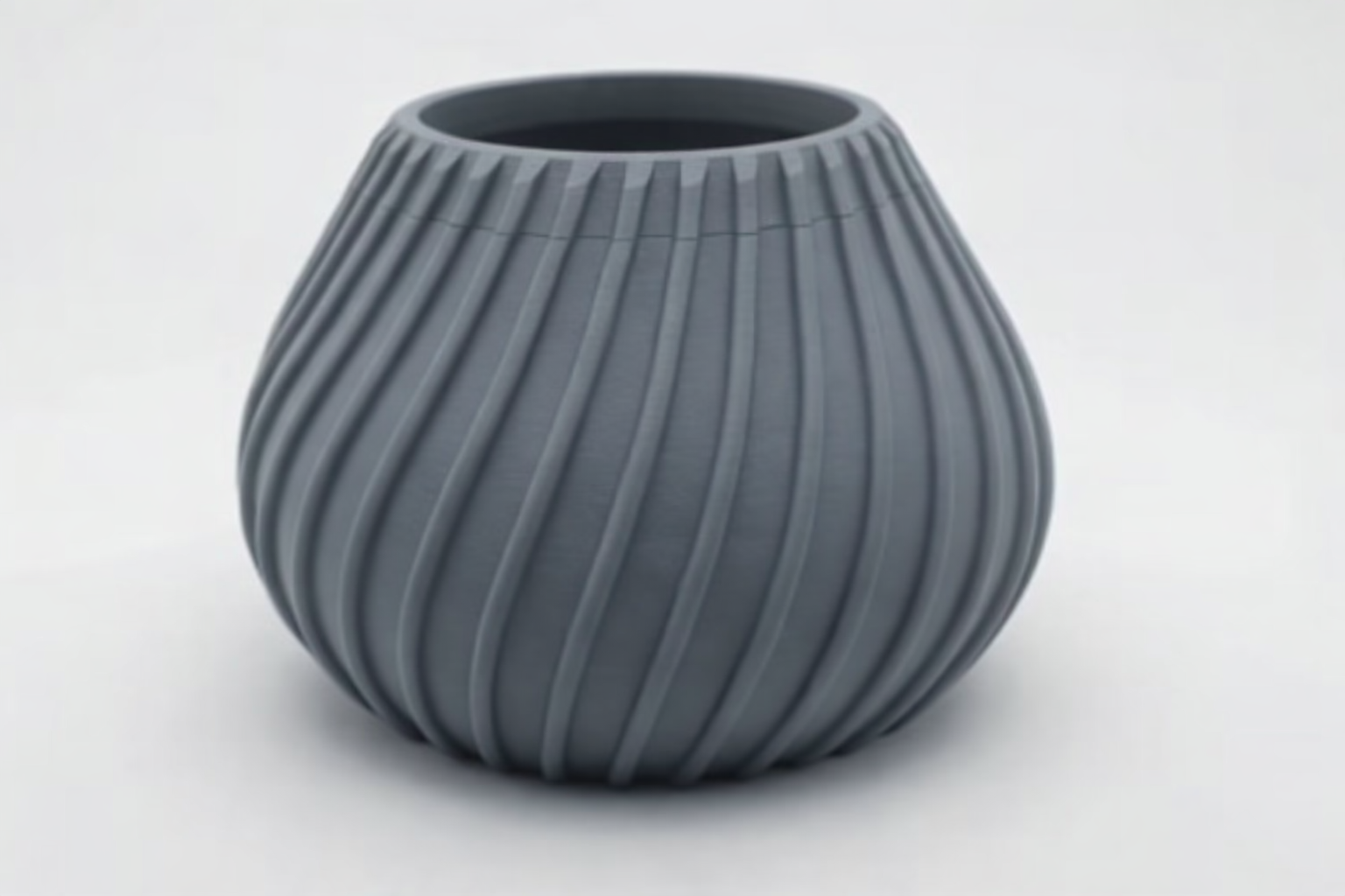 Spiral Planter Pot 3D model