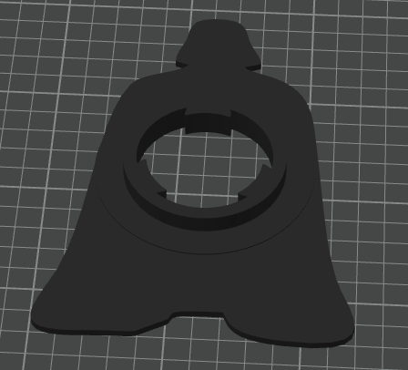 Darth Vader AD5X spool adapter