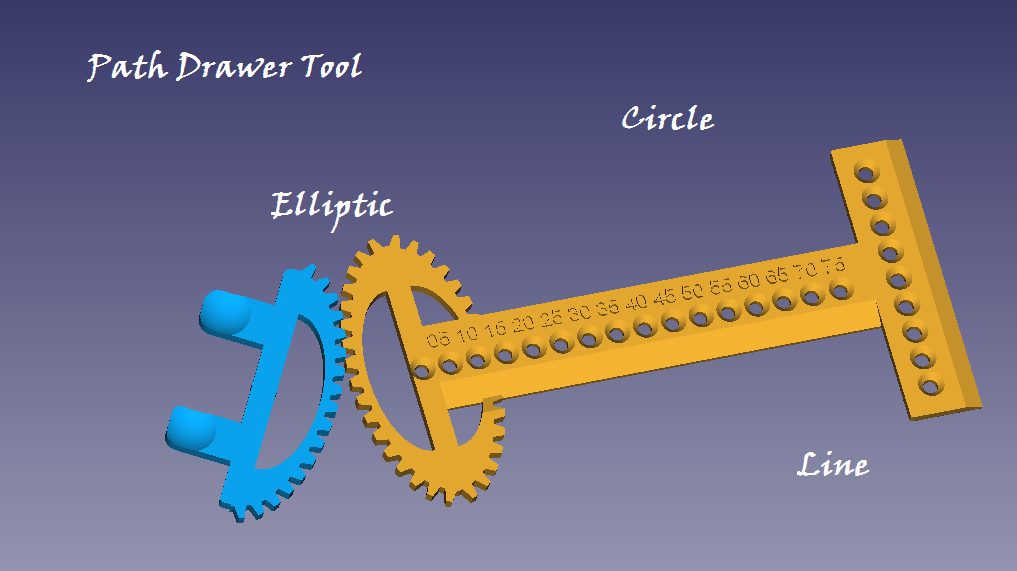 lines path drawing tool