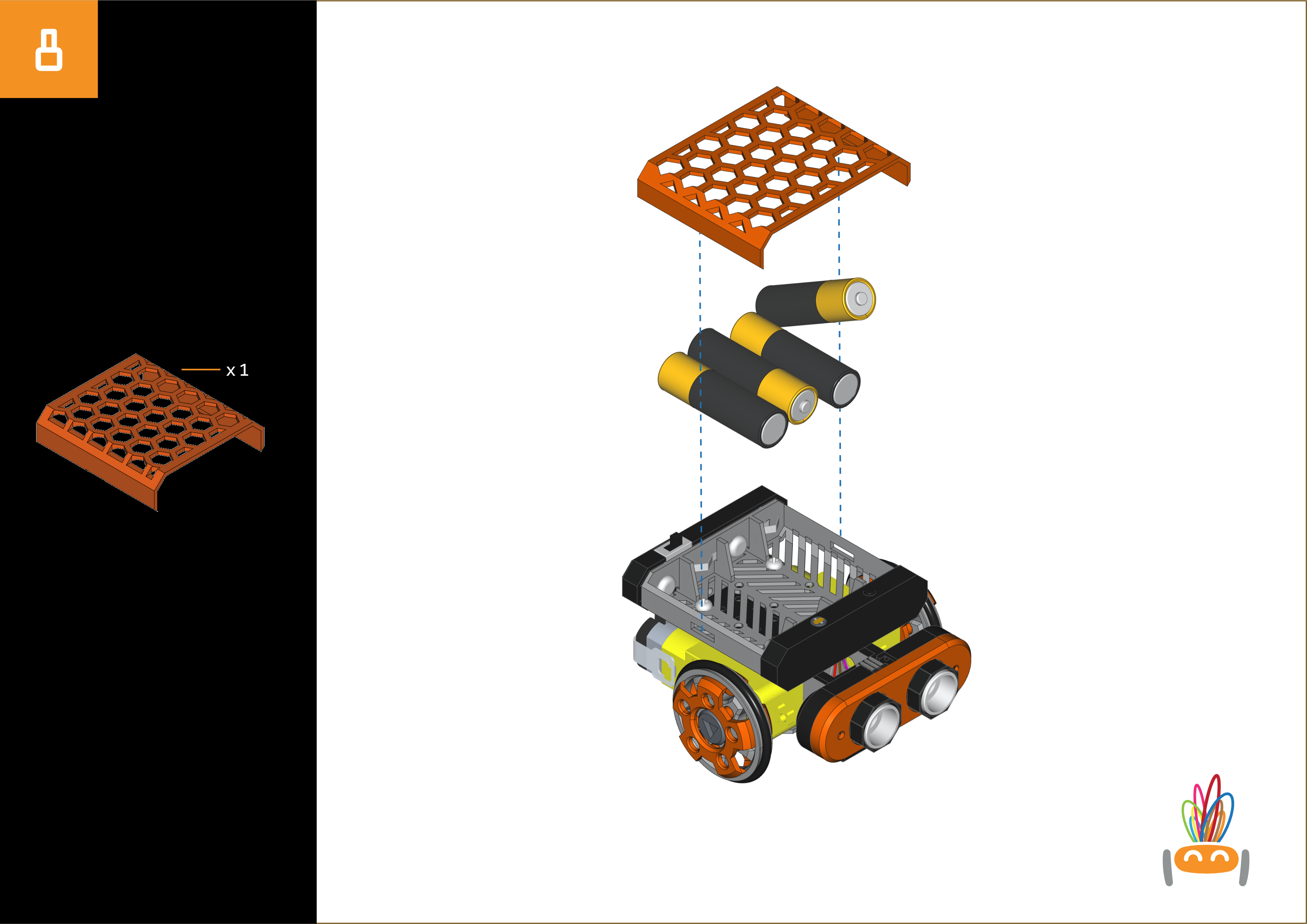 Thumbnail 4 of 3D model Educational Arduino Robot: Line Follower, Obstacle Avoidance, Light Sensor