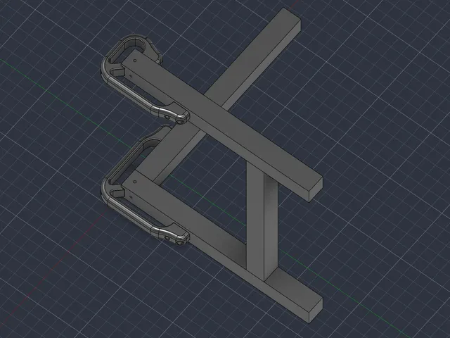 Ikea kura suspended bed handles