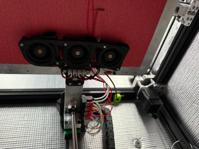 RR V-Core 4 Bed Fans for MRW arms