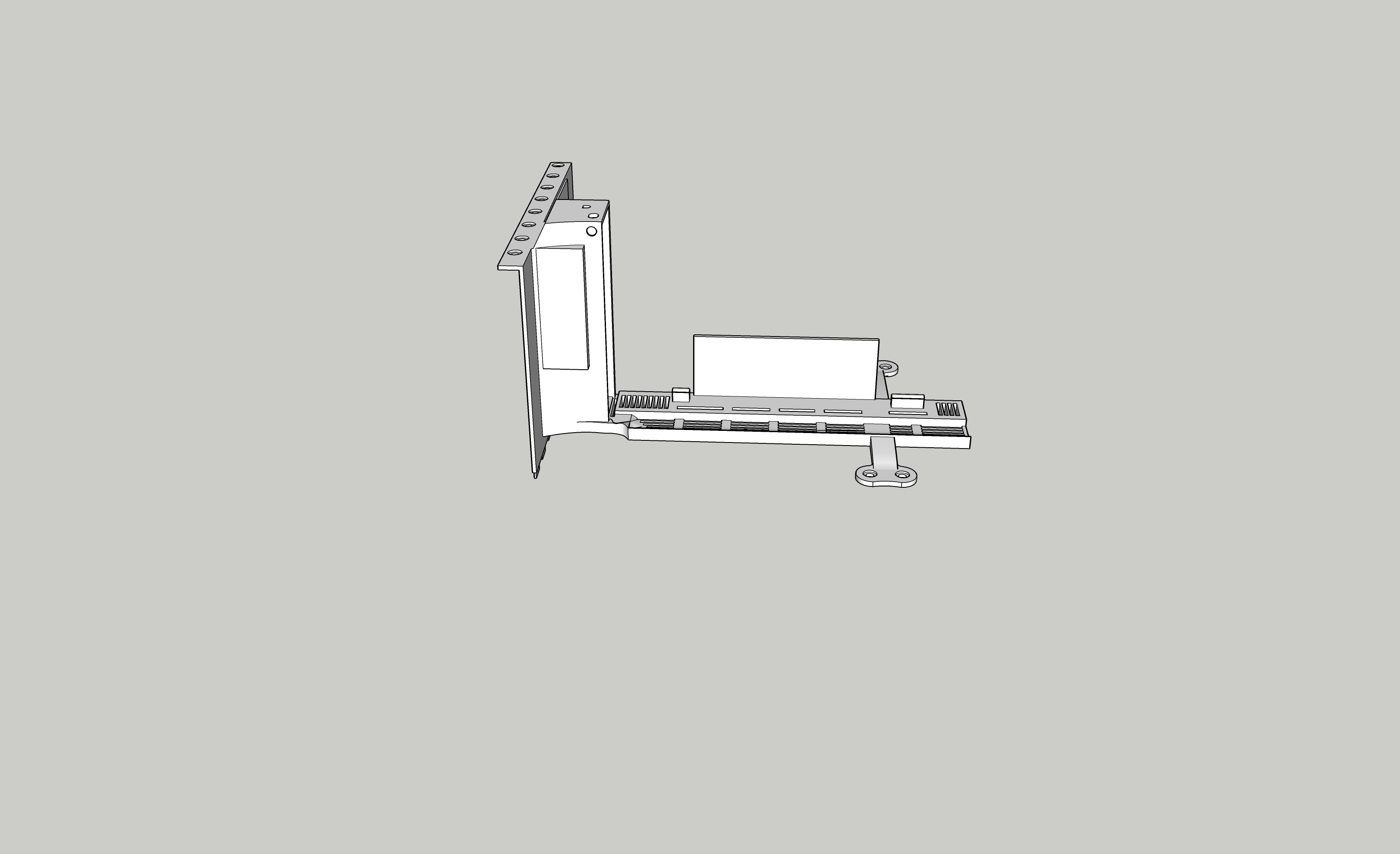 GPU Vertical Holder For PC Custom Loop (Bykski N-ICH5090DX3-X Block + BeQuiet! Light Base 900DX/FX Case)