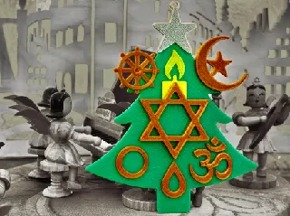 Christmas tree of religionse