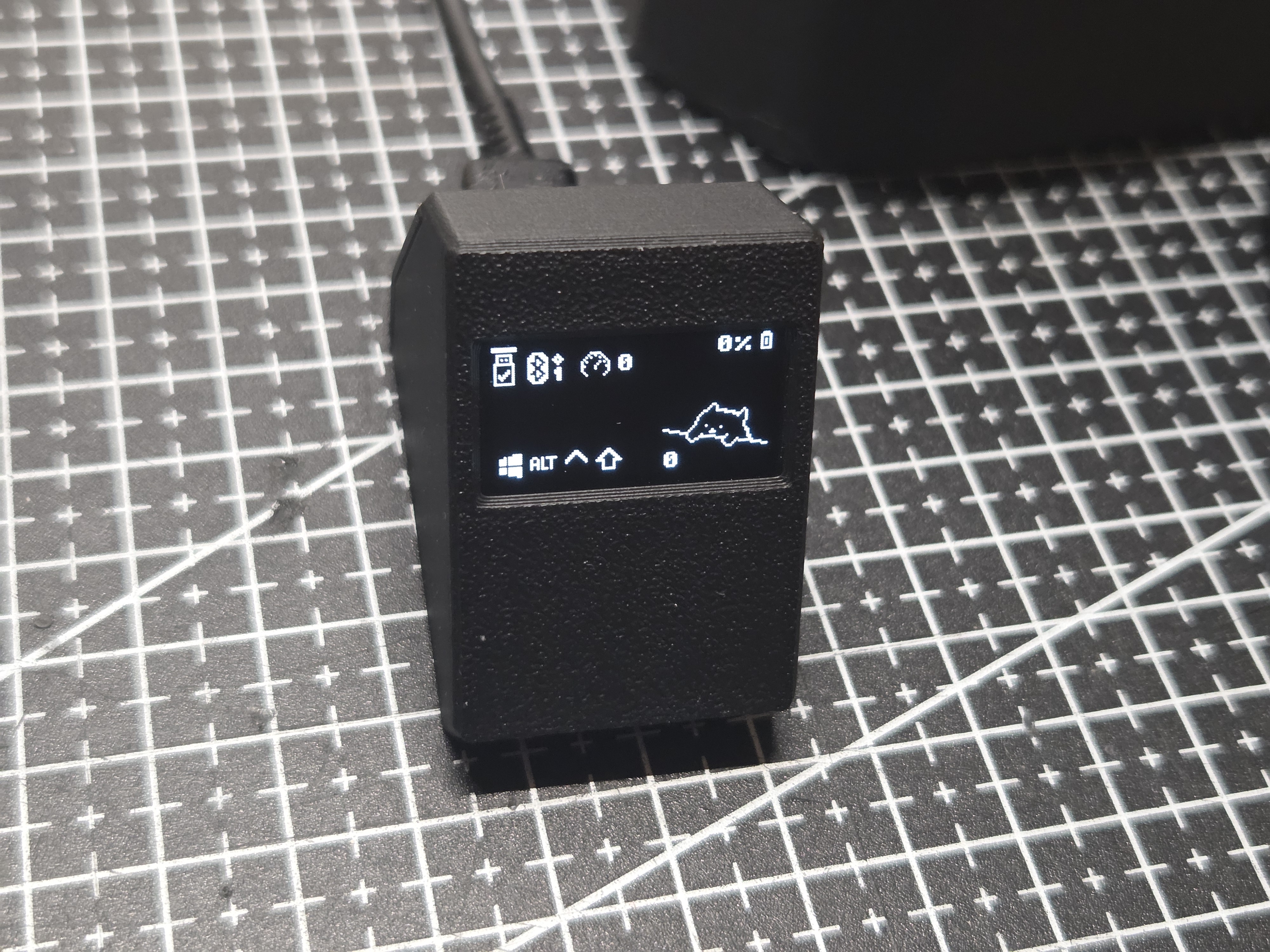 ZMK Dongle 0.96” display 3D model