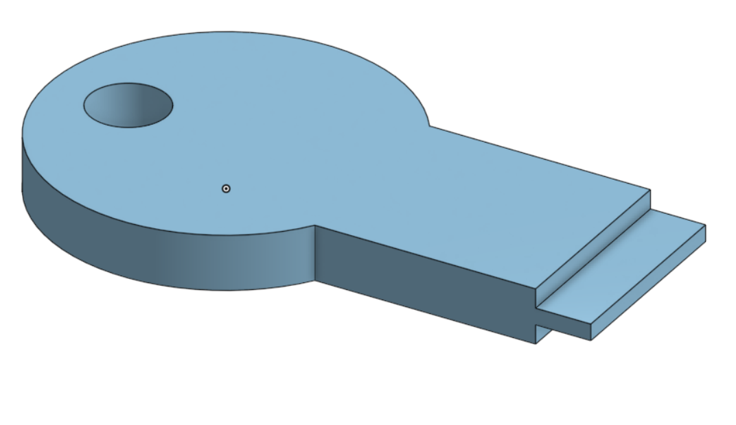 Door key 3D model
