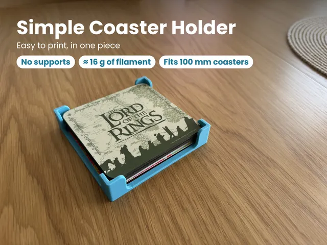 Simple Coaster Holder