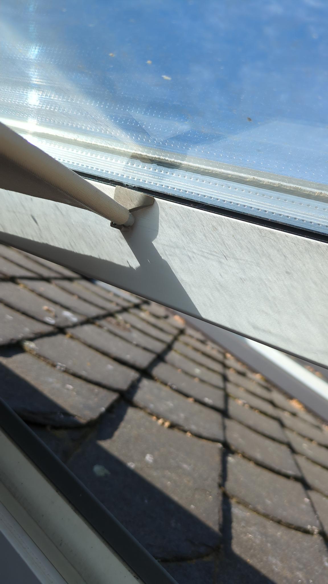 Velux window blinds holder