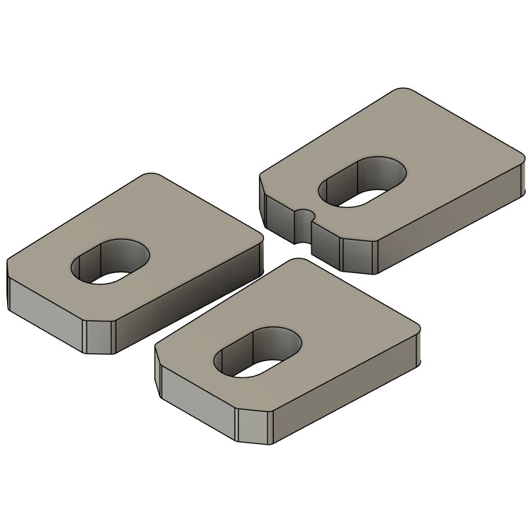 Ludwig Drums Lug Nut Stopper Inserts, Large Bowtie, Classic, and Mini Classic